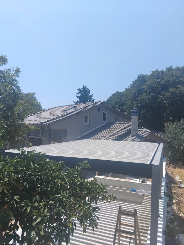 Έργα σε κατοικίες — εγκατάσταση σκίασης 57
