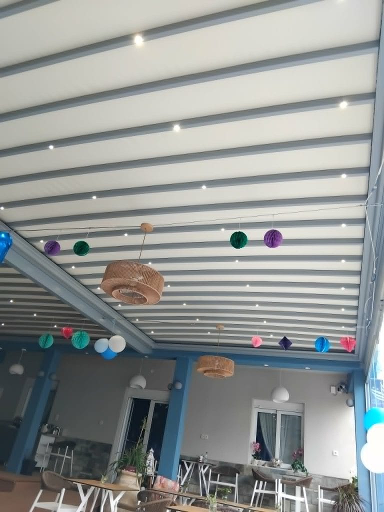 Έργα σε επαγγελματικούς χώρους — εγκατάσταση σκίασης 23