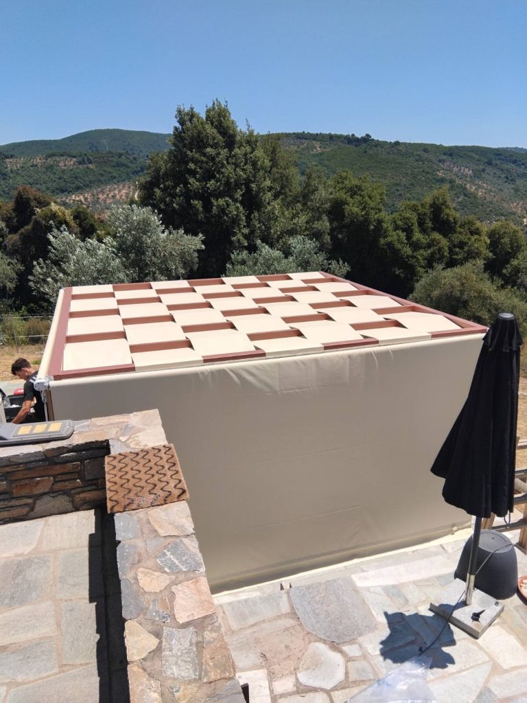 Έργα σε κατοικίες — εγκατάσταση σκίασης 29